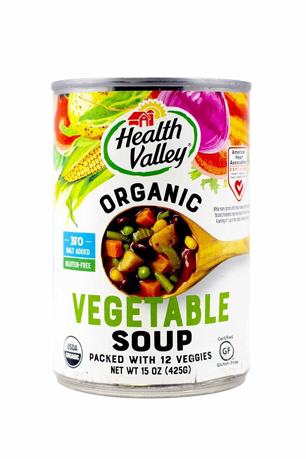 Health Valley Organic Vegetable Soup No Salt Added 15 fl oz