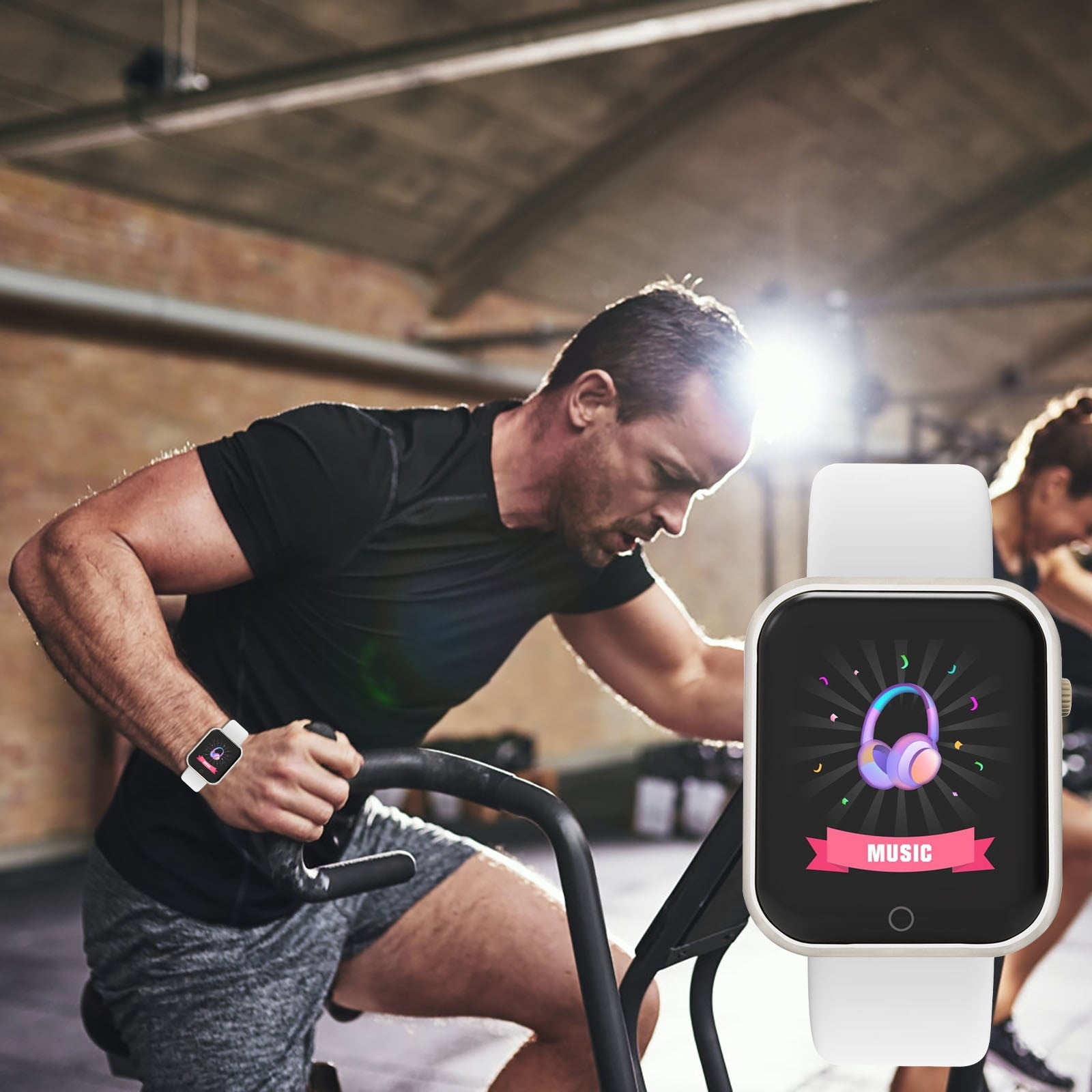 Health Watch New D20L 1.30 Inch Smart Watch Sleep Fitness Bracelet