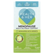 Health and Her Menopause, Multi-Nutrient Suppport, 60 Capsules