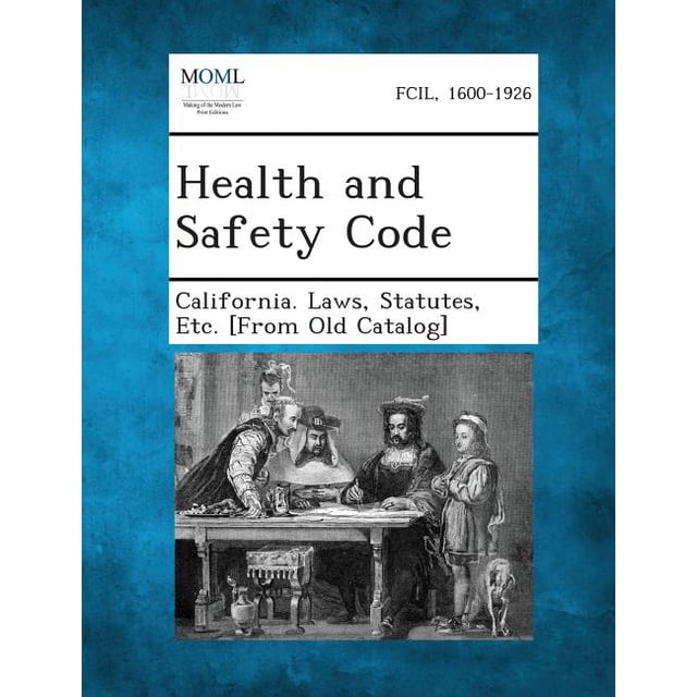 Building Health Safety Code Health and Safety Code (Paperback) - Walmart Business Supplies