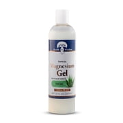 Health and Wisdom Pure Magnesium Gel with Seaweed Extract and Aloe Vera - Topical Muscle and Joint Relief- Natural and Pure Skin and Scalp Moisturizing - Enhanced Absorption - 12 Fl oz