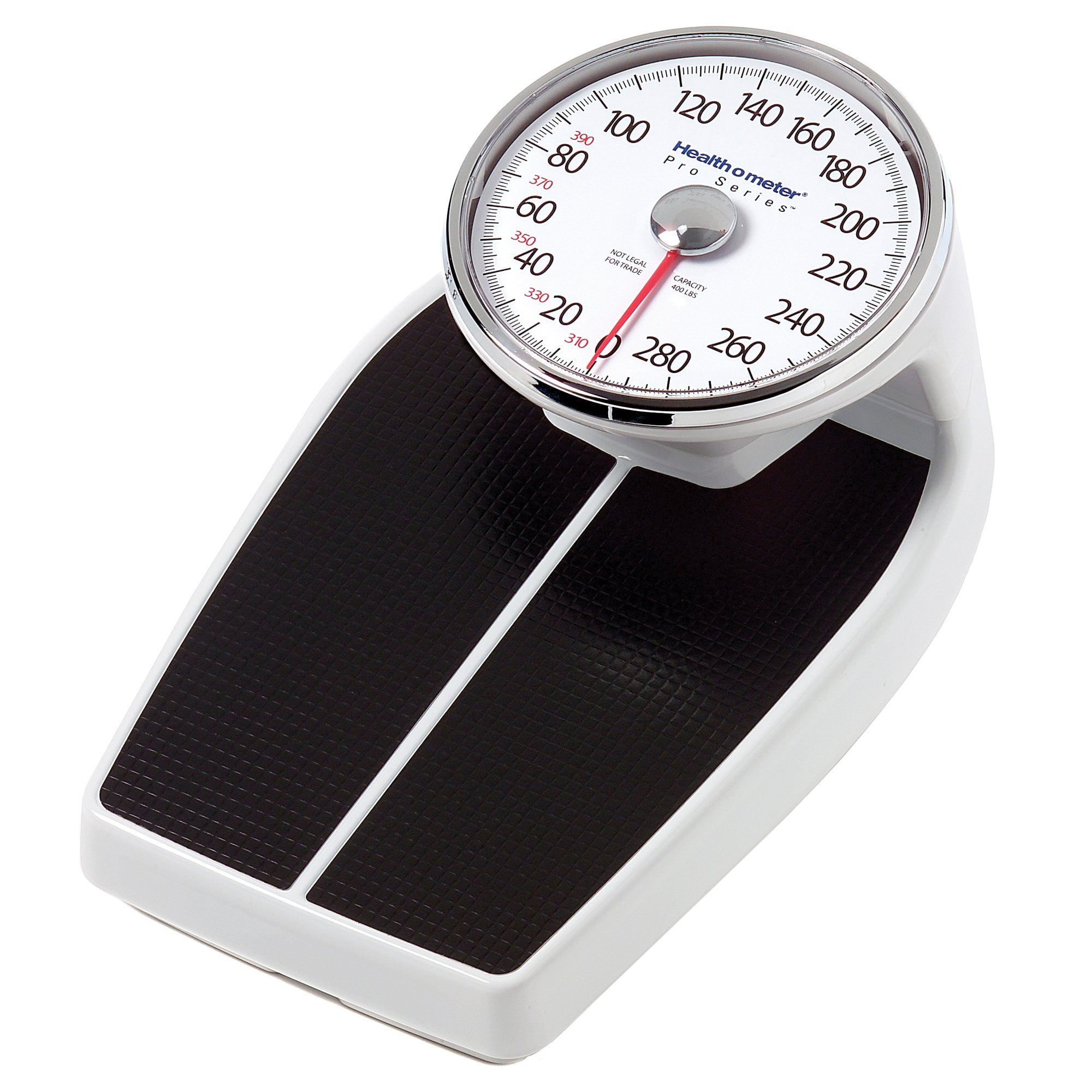 Health o Meter Professional Raised Dial Scale, 400 lb Capacity, 18x29x19in,  White-Black - Walmart.com, image size:2000x2000