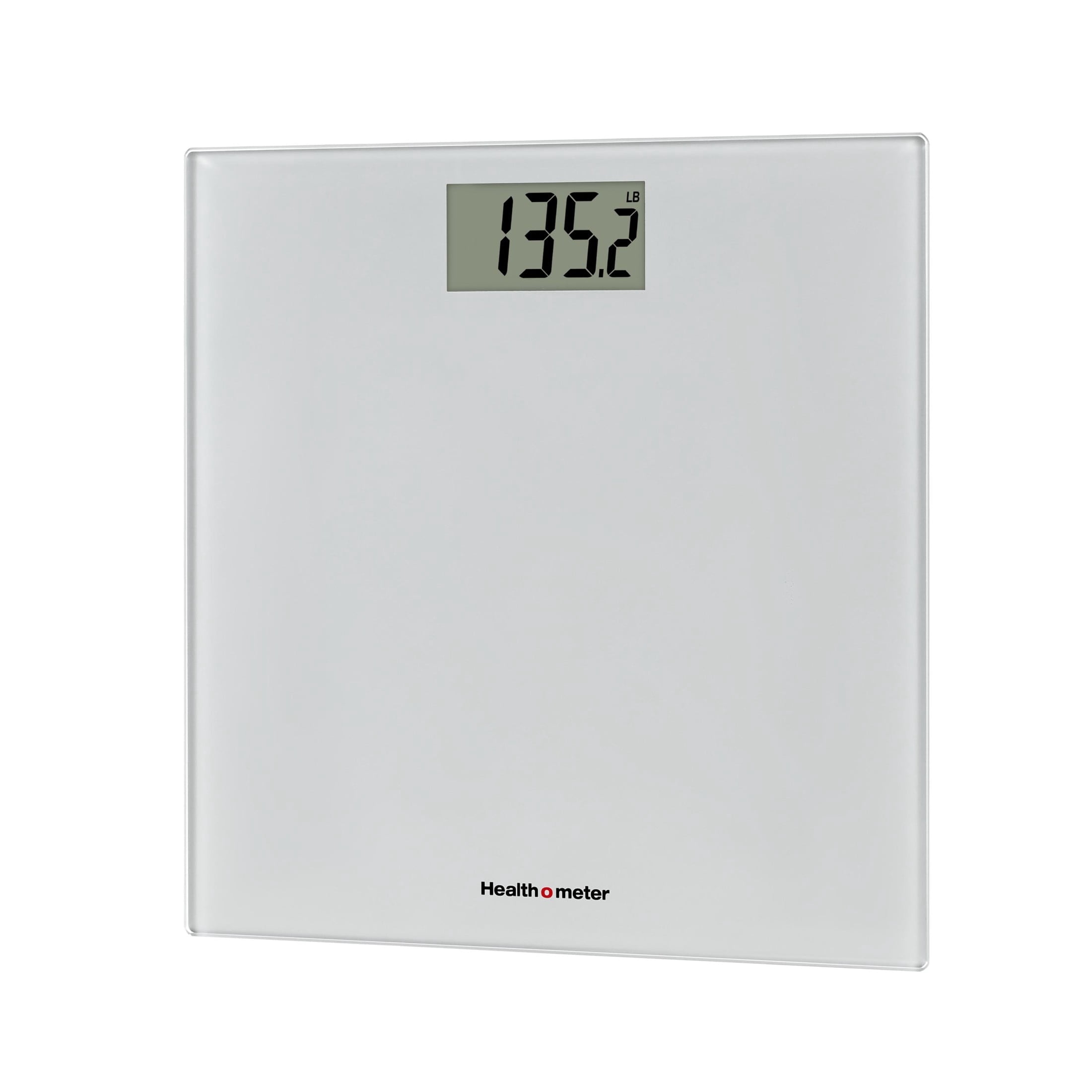 Health o meter Compact Glass Scale, 450 lb Capacity, Accurate Weight, LCD Display