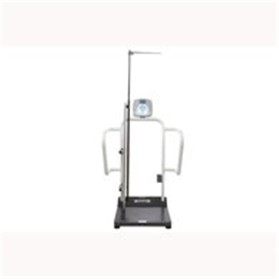 HealthOMeter HealthOMeter-1100KGHR Digital Platform Scale with Height Rod - Kg Only