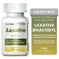 thumbnail interactive-video image 1 of HealthA2Z Bisacodyl 5mg Laxative Tablets | 250 Tablets | Gentle Overnight Relief, 1 of 10