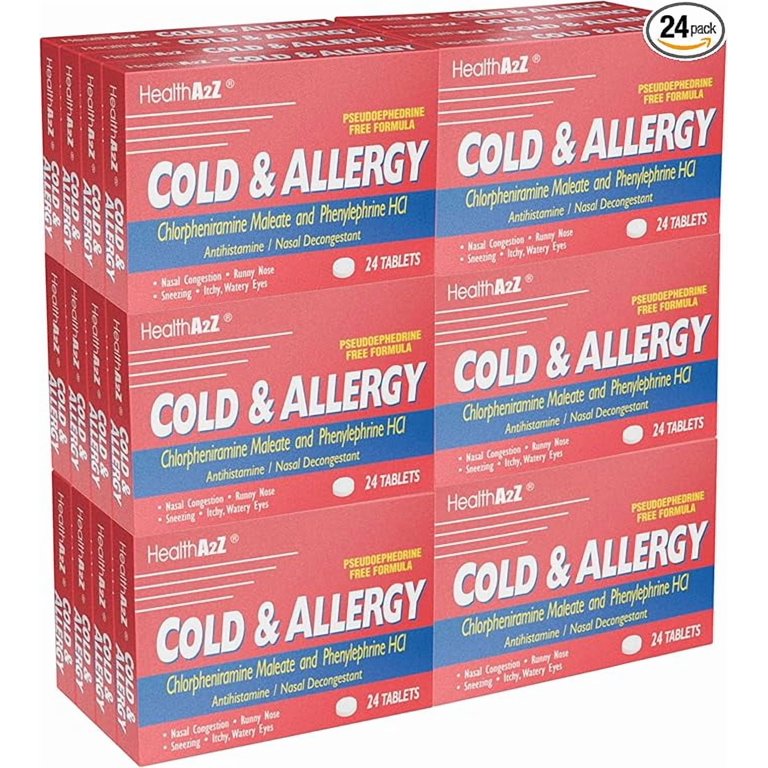 HealthA2Z® Cold & Allergy | Chlorpheniramine Maleate