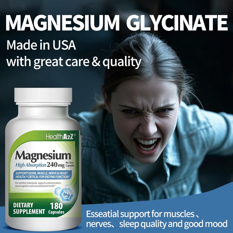 HealthA2Z Magnesium, 240 for MG,