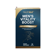 HealthA2Z Men's Vitality Boost that aids in prostate health, boosts testosterone, and increases vitality. 6 vital ingredients in 1 capsule.