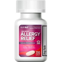 HealthA2Z Allergy Relief | Fexofenadine Hydrochloride 180mg ...