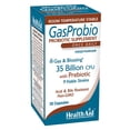 thumbnail image 1 of HealthAid GasProbio Digestive Support Probiotic 35 Billion CFU, 9 Strains + Prebiotic Helps Support Digestive Comfort & Reduce Occasional Bloating – Acid & Bile Resistant, Vegetarian 30 Capsules*, 1 of 3
