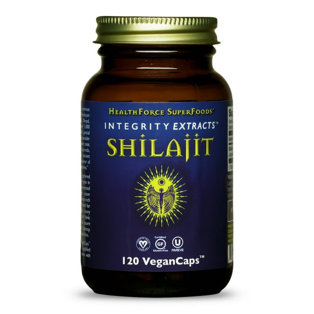 HealthForce SuperFoods Shilajit - 120 VeganCaps