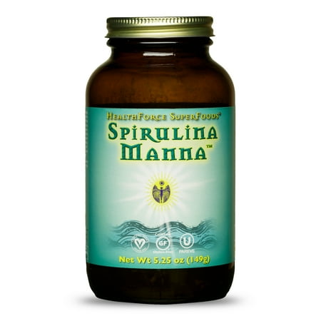 HealthForce SuperFoods Spirulina Manna - Powder - 5.25 Oz