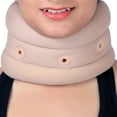 thumbnail image 1 of HealthGoodsIn - Adjustable Soft Eyelet Cervical Collar | Neck Brace | For Neck Support | Vertebrae Support | Relives Pain | Reduces Pressure from the Spine (Medium Size), 1 of 5