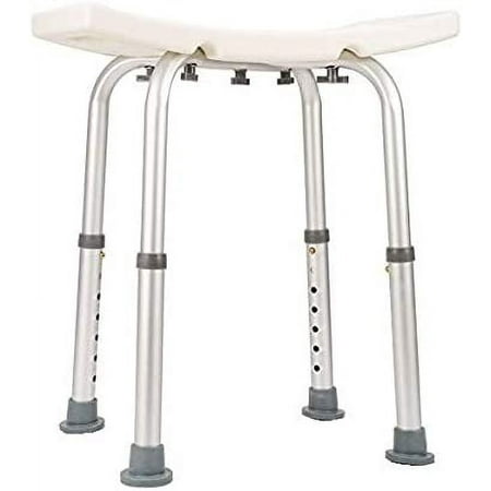 Bath Bench Shower Tub Bench without Back (white)