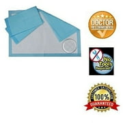 Healthline (Chux) Disposable Underpads 23 x 36 Plus Bonus, Waterproof Highly Absorbent Bed Pads for Adults, Children and Pets, Large Size, Blue, Count (100/Pack)