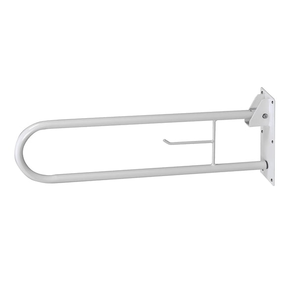 Concealed Wall Mount Grab Bar, 30" L, Steel, Powder Coated 522-3700-1700