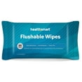 thumbnail image 1 of HealthSmart - 60 ct Flushable Wipes (6"x8"), 1 of 5