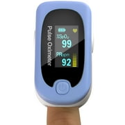 HealthSmart Deluxe Fingertip Pulse Oximeter with OLED Display
