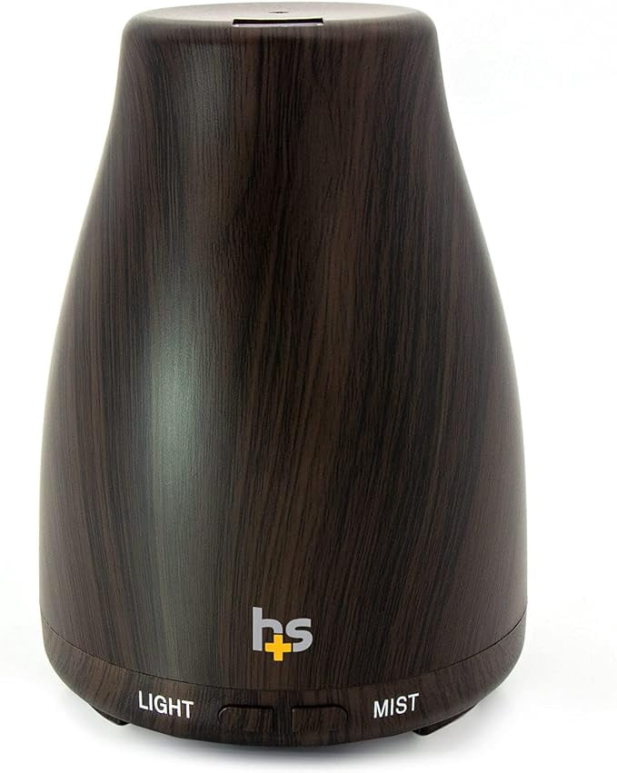 HealthSmart Essential Oil Diffuser, Cool Mist Humidifier and ...