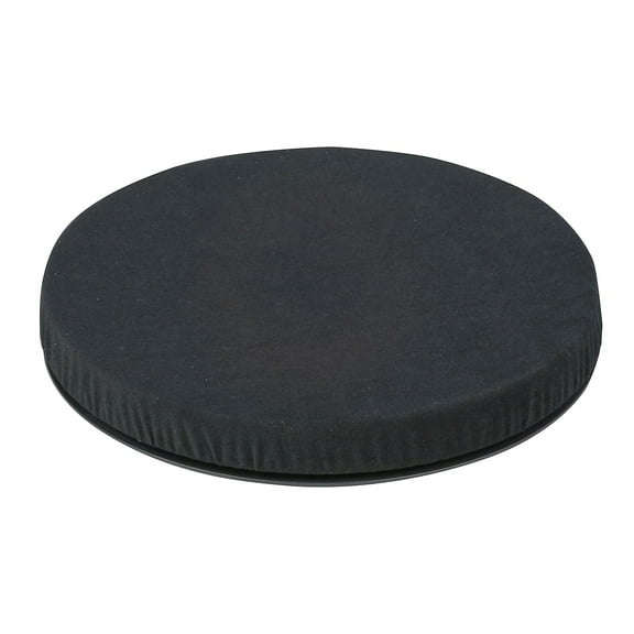 HealthSmart Foam Deluxe Swivel Seat 15" x 1 3/8" Black Velour (513-1994-0200)