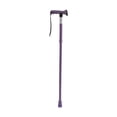 thumbnail image 1 of HealthSmart Folding Walking Stick Soft Comfort Grip Collapsible Walking Stick Adjustable Folding Walking Cane Lavender, 1 of 7