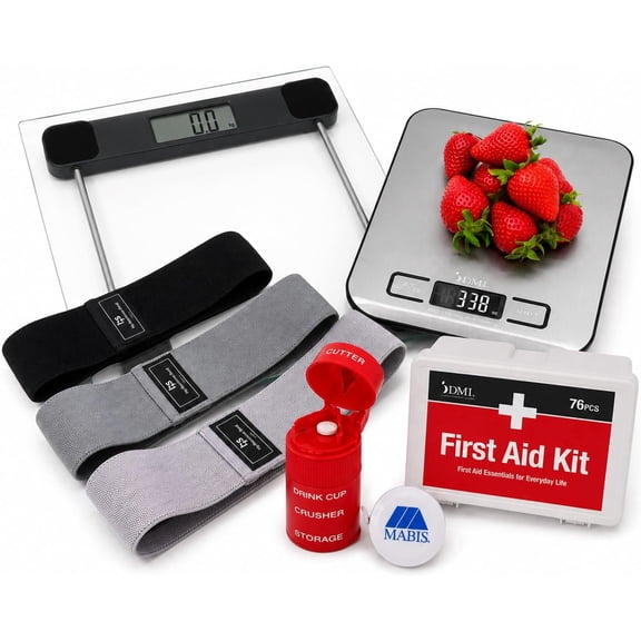 HealthSmart GLP-1 Companion Weight Loss Essentials Kit, 6-Piece