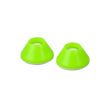 HealthSmart Healthcare Walker Coaster Glides Green 510-1032-0000