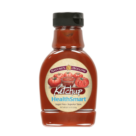 HealthSmart® Sugar Free Ketchup 8 oz by Nature's Hollow (6 pack case)