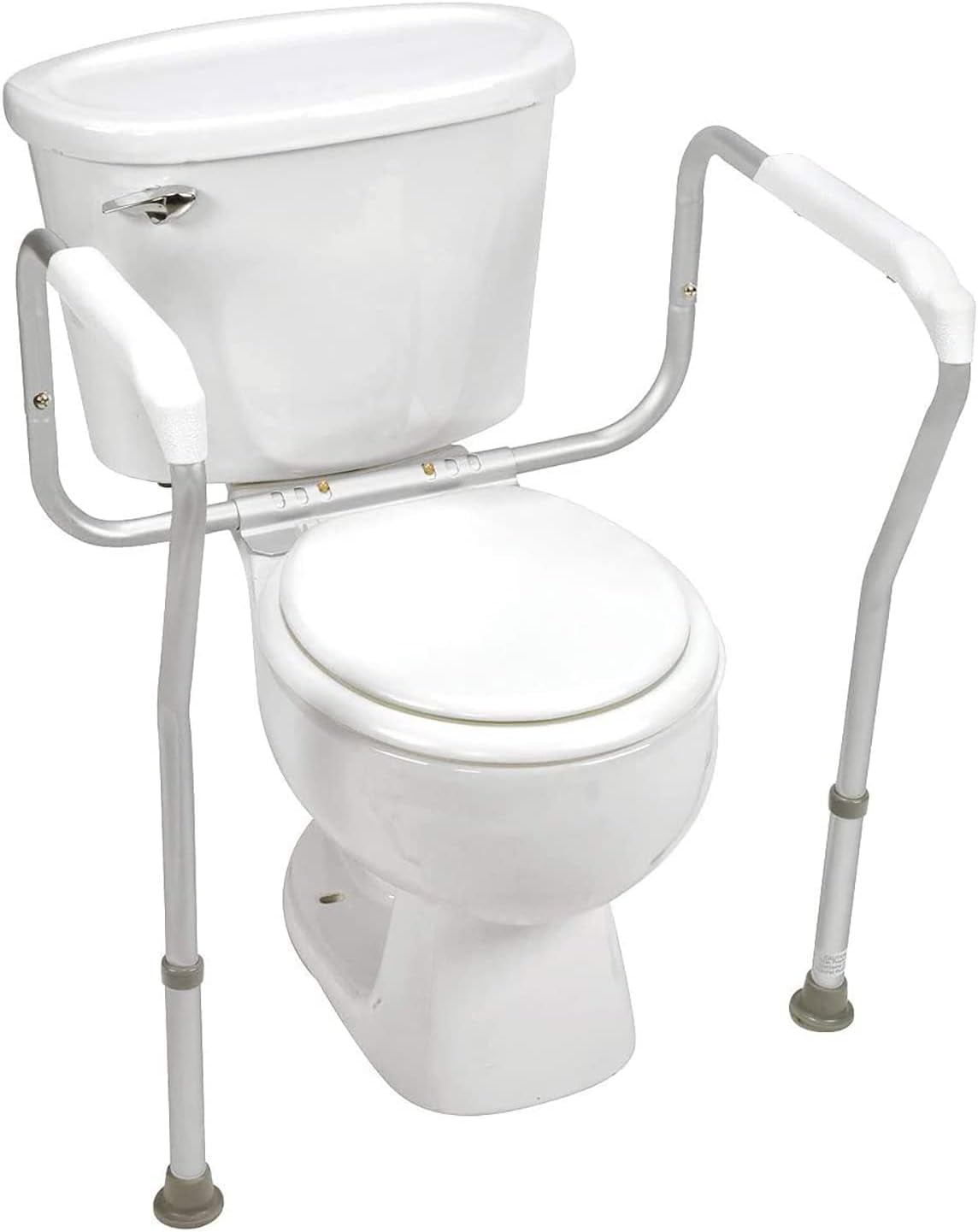 HealthSmart Toilet Safety Rails, Toilet Seat Handles, Safety Frame for