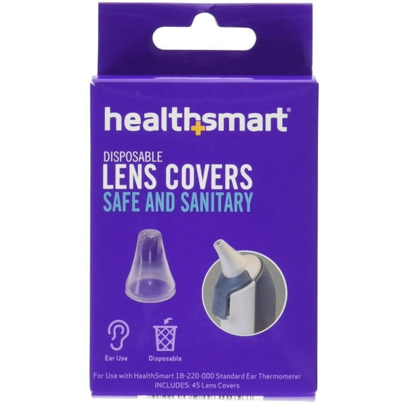 HealthSmart Tympanic Thermometer Probe Cover for For use with HealthSmart Standard Digital Ear Thermometer 45 per Box
