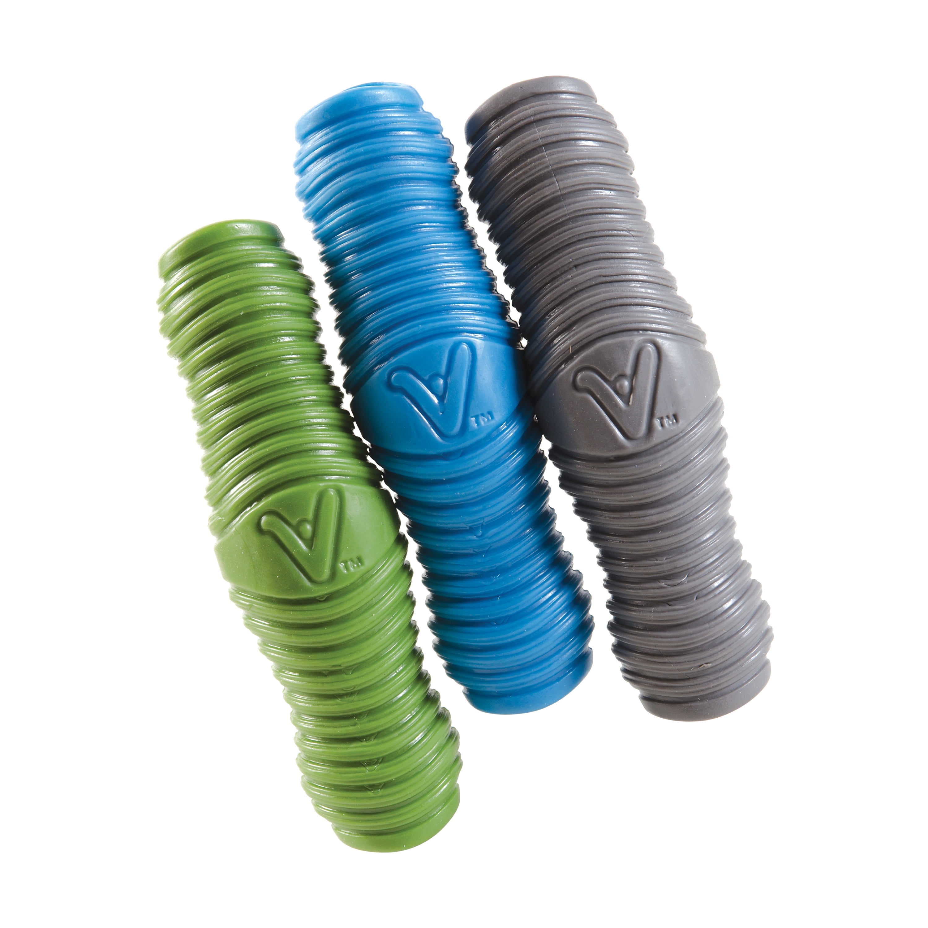 HealthSmart Groovy Grips Ergonomic Universal Handle Grips, Pack of 3