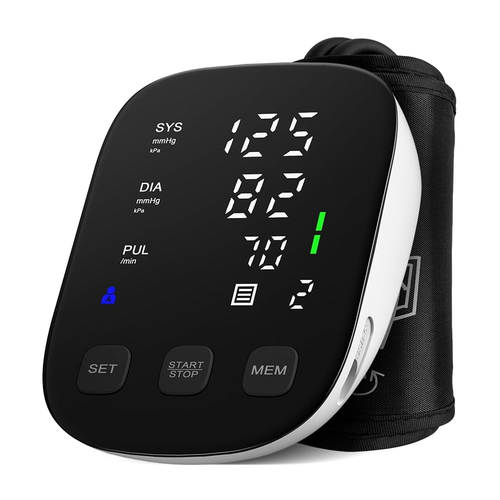 HealthTree Blood Pressure Monitors for Home Use, Adjustable Digital BP Large Cuff