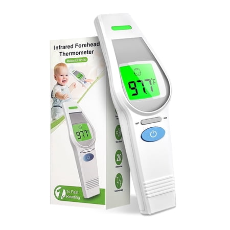 HealthTree Non-Contact Forehead Thermometer for Accurate Measurement in Adults and Children