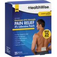HealthWise™ Maximum Strength OTC Pain Relief Patch | 4% Lidocaine Patch ...