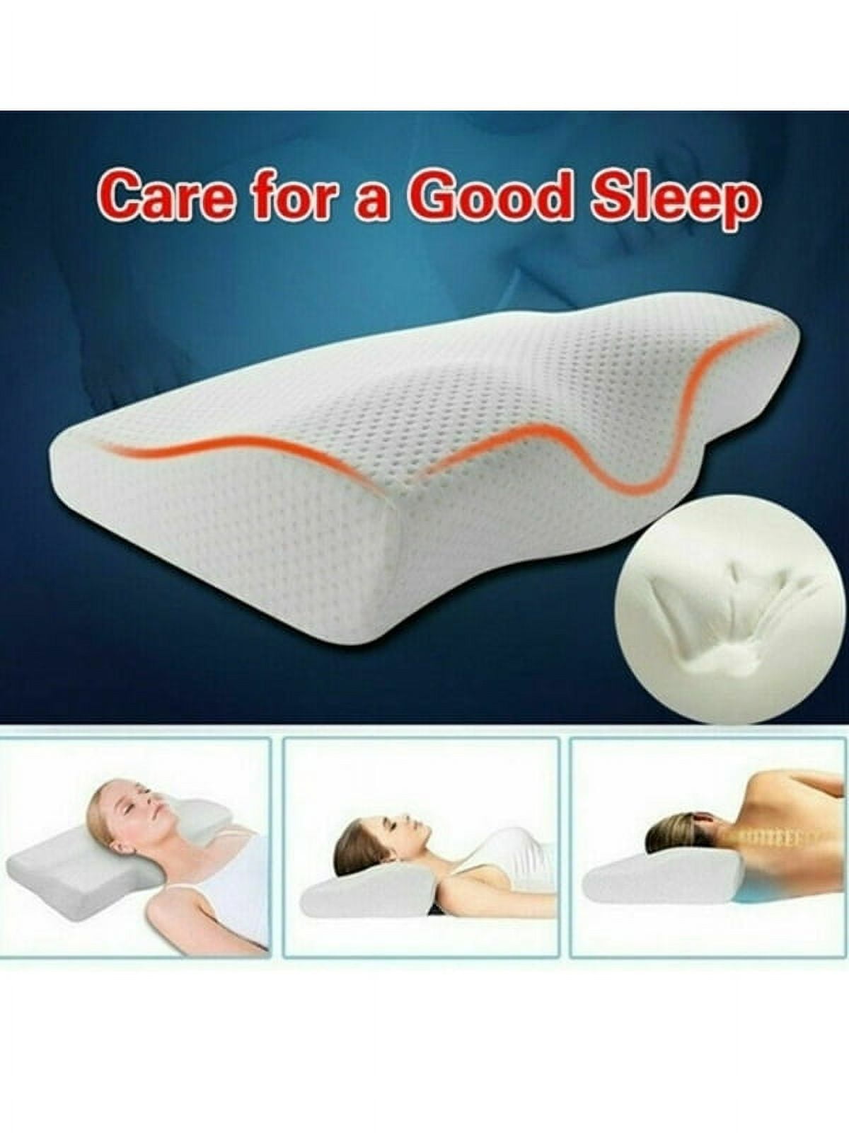 Orthopedic Butterfly Memory Foam Pillow