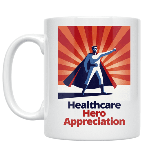 Healthcare Hero Appreciation - Healthcare Worker - 11 oz Ceramic Coffee Mug