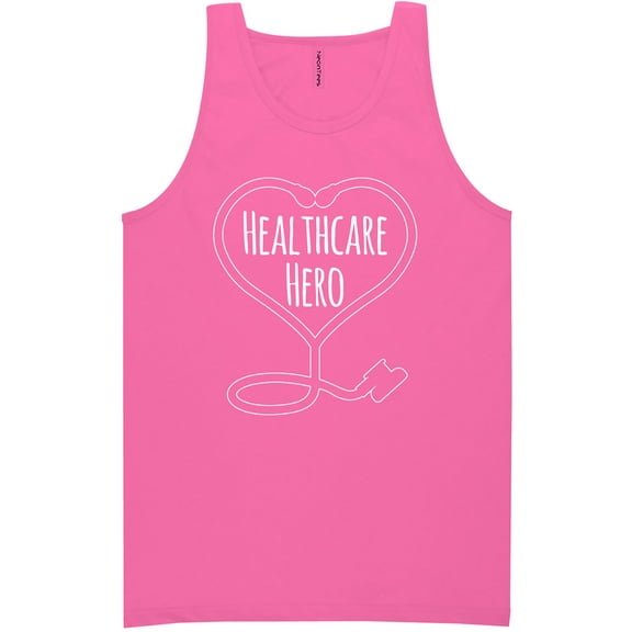 Healthcare Hero Neon Tank Top