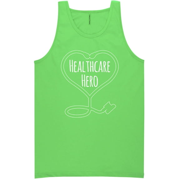 Healthcare Hero Neon Tank Top