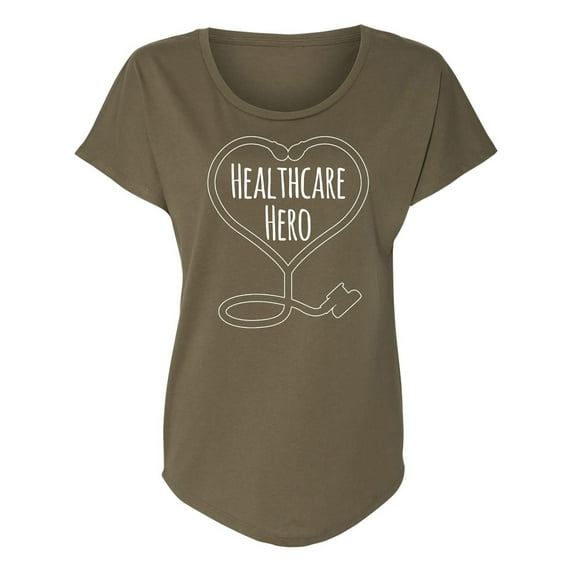 Healthcare Hero Womens Dolman Tee