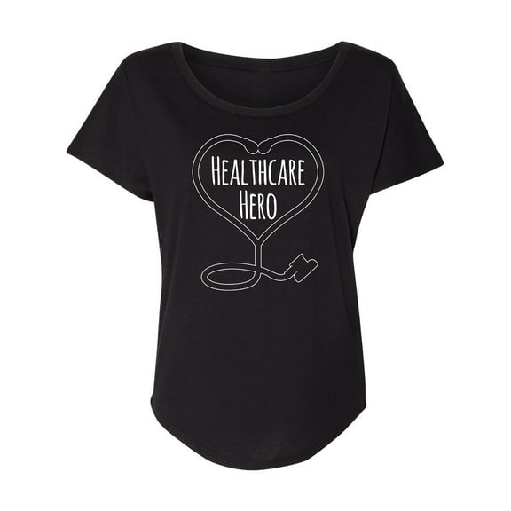 Healthcare Hero Womens Dolman Tee