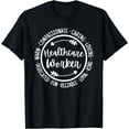 thumbnail image 1 of Healthcare Worker Life Essential Health Care Appreciation T-Shirt mens t shirt，black，women，funny，misfits，men，journey, 1 of 4