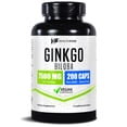 thumbnail image 1 of HealthFare Ginkgo Biloba Extract 7500mg | 200 Vegan Capsules | Extra Strength Standardized Herbal Supplement | Supports Brain Function, Memory & Focus | Non-GMO, Gluten-Free | Made in USA, 1 of 7