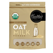 Healthier Comforts Organic Oat Milk Powder 21oz | Natural and Plant Based Milk with a Clean Formula | Gluten-Free, Vegan, USDA Organic Certified, Non-GMO, Dairy Free, and Lactose Free Milk Powder