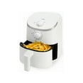 thumbnail image 1 of Healthier Meals in Minutes, Adjustable Temp Control up to 400°F, Easy-to-Use Design, Nonstick Basket and Tray Made without  900 Watts, 2-Quart, White, 1 of 6