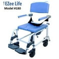 thumbnail image 1 of Healthline Products EZee Life Aluminum Shower Commode chair 18" seat 180, 1 of 2