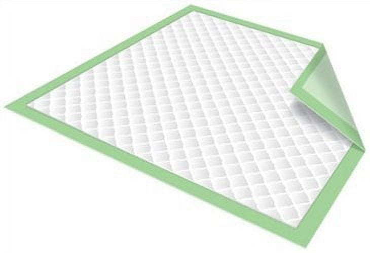 Healthline Underpads,Absorbent Chux Disposable for Adults, Kids, Elderly or Pet 23X36, 50/Case,Green