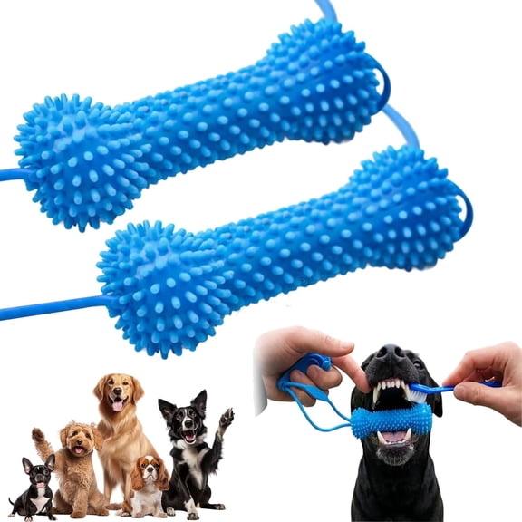 Healthloop Dual-Action Dog Dental Chew Toy, Teeth Cleaning Oral Care for All Sizes