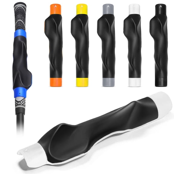 Healthloop True Grip Trainer 2.0 Golf Grip Trainer for Right Hand – Ergonomic Golf Training Aid Corrects Grip Posture, Improves Swing Accuracy & Builds Muscle Memory for Golf Clubs – Fits Driver to W