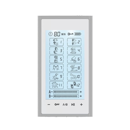HealthmateForever T12AB2 Touch Screen TENS Muscle Recovery & Pain Relief Therapy