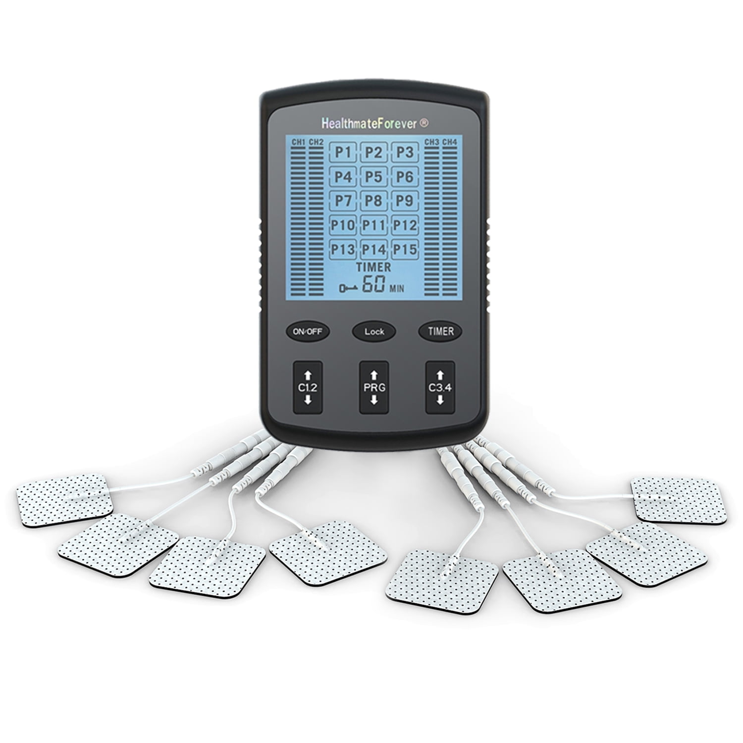 co2crea HealthmateForever YK15AB TENS Unit Electronic Pulse Massager  Massager device Massager - co2crea 